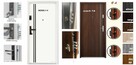 Drzwi zewnętrzne wejściowe , wewnętrzne z MONTAŻEM - 10