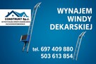 Wynajem windy dekarskiej podnośnika podnośnik winda - 1