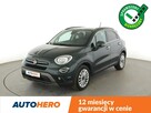 Fiat 500x Cross półskóra navi kamera klima-auto. tempomat