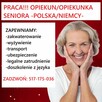 MŁAWA i kolice-PRACA-Opiekun/ka seniora z zamieszkaniem