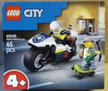 LEGO City 60455 Pościg na motocyklu policyjnym