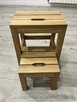 Taboret Dębowy 2w1 Stepoak - 5