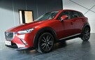 Mazda CX-3 nawi|asystent pasa ruchu|full led|skóra|kamera cofania|pół skóra|4x4 - 3