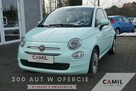 Fiat 500 polski salon , gaz, I rej. sierpień 2020 r.