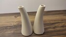 Wazoniki porcelanowe - kpl - 4