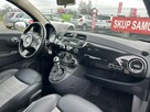 Fiat 500 1,4 100 KM  TYLKO 138 TYS. KM. SERWIS W ASO  PÓŁ SKÓRA  6 LAT JEDEN WŁ - 16
