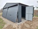 Garaż 6x6 2xuchylna DWUSPAD okucia OKLEINA nowość POLSKA ! - 15