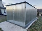 Garaż blaszany GARAŻE mocne! Cała Polska MEGA TERMIN ! raty - 14
