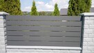 Ogrodzenie nowoczesne panel zamknięty szerokość 15 cm - 7