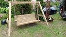 HUŚTAWKA Ogrodowa DREWNIANA Solidna Meble Ogrodowe - 6