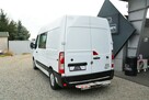 Renault Master średniak 7 osobowy brygadówka doka 130KM pełna opcja - 3