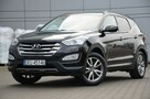 Hyundai Santa Fe Czarny Zarejestrowany 2.4GDI 192KM Serwis Skóra Bi-xenon Navi Kamera - 2
