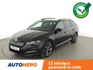 Škoda Superb PHEV skóra/alcentara DCC navi klima auto full LED czujniki parkowania