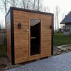Sauna ogrodowa zewnętrzna, piec na prąd Harvia - 2