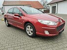 Peugeot 407 2,0 Benzyna. LIFT.Serwis.Tempomat.Navigacja.Klimatr 2 str.Alu. - 4