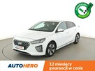 Hyundai IONIQ HEV full LED skóra navi klima auto grzane fotele kamera i czujniki par - 1