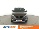 Hyundai Tucson 4x4 automat klima auto grzane fotele czujniki parkowania hak - 11