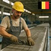 Pracownik produkcji prefabrykatów betonowych - Belgia