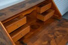 sekretarzyk z drewna orzechowego - jak nowy - 6