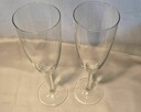 Eleganckie wąskie kieliszki do szampana 22cm Krosno (?) IKEA - 3