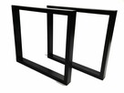 Nogi stalowe loft 70x72 profil 80x40 - 4