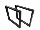 Nogi stalowe loft 60x72 profil 80x40 - 3