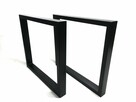 Nogi stalowe loft 70x72 profil 80x40 - 3