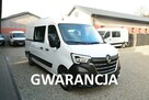 Renault Master średniak 7 osobowy brygadówka 20tys.km 2024r. pełna opcja