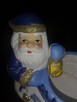 Figurka Mikołaja z dzwonkiem. Boże Narodzenie. Pojemnik - 4