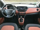 Hyundai i10 1,2 /LEDY/Alufelgi/Podgrzewana kierownica+fotele/Zestaw głośnomówiący - 8