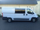 Fiat Ducato 2.2Jtd 130KM Brygadówka Klima 7-Osób Doka Salon PL 142Tys Km Przebiegu - 5