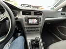 Volkswagen Golf 1.4 benzyna bezwypadkowy model 2014 nawigacja - 11
