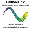 EKONOMETRIA - ZADANIA, PROJEKTY, MODELE EKONOMETRYCZNE
