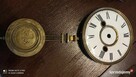 Stary zegar wiszący miniatura, eklektyk - 5