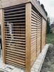 Solidna altana altanka z żaluzjami 400x400 MD DREWUTNIA - 7