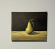 Gruszka- obraz olejny na płótnie 24x30 cm - 6