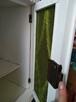 Szafeczka witrynka shabby chic z zielonymi szybkami - 6