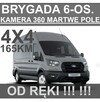 Ford Transit 4X4  L4H3 165KM Brygadowy 6-osob. Kamera 360 Martwe Pole Od ręki !!! - 1