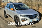 Dacia spring 100% elektryk, Tablet Nawigacja Kamera Cofania skóra ładow 11kW 3fazy