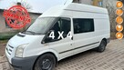 Ford Transit 4X4 Brygadówka 6 Osobowy Webasto 125 KM na łańcuchu rozrządu Klima - 1