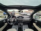 Fiat 500 33 Tys.Km SzklanyDach Klimatyzacja Led Tempomat Halogeny Komputer Alu - 12