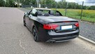 Audi A5 Cabriolet 2.0TDi 2013 Automat Tempomat Navi Klima Grzane Fotele S-line - 5
