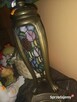 Lampa stojąca, w stylu Tiffany.  Motywy kwiatowe na kloszu - 5