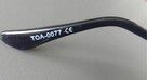 Okulary przeciwsłoneczne OXON okrągłe Lenonki ciemne NOWE - 5