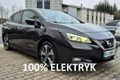 Nissan Leaf duza Bateria TEKNA Kamery 360 Grzana Kanapa Nawigacja Skóra - 1