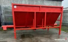 Kosz zasypowy z hydraulicznym podajnikiem ślimakowym 12m3 - 3