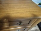 Komoda z szufladami jasno/ciemny dąb - 4