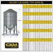Silos lejowy 40,6 ton - 50 ton - 60 ton - 70 ton - 100 ton - 4