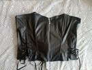 Seksowny gorset z zamkiem ,XL