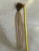 Naturalne włosy słowiańskie blond 100 gram 50 cm - 2
